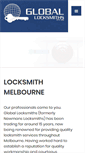 Mobile Screenshot of globallocksmiths.com.au